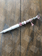 Think Pink Metal Bling Pen