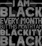 I Am Black Every Month 1.0 Rhinestone Shirt