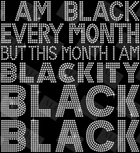 I Am Black Every Month 2.0 Rhinestone Shirt